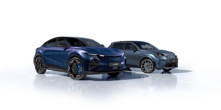 Alpine presenta A290 Collection e nuove configurazioni A390 a Parigi