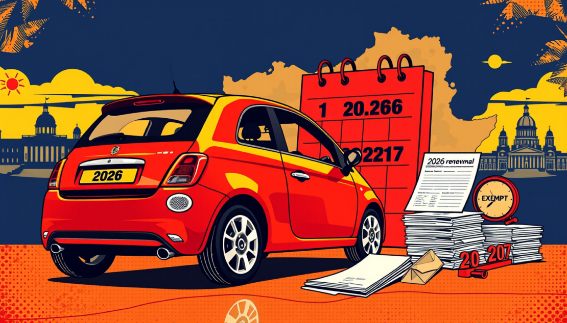 Bollo auto: esenzione solo per rinnovi con scadenza nel 2027