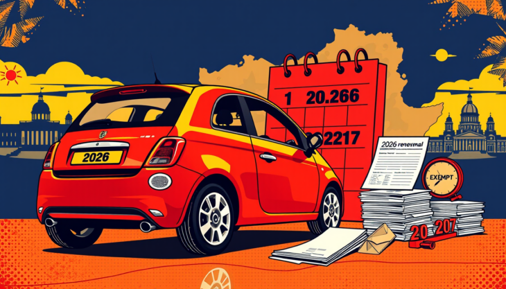 Bollo auto: esenzione solo per rinnovi con scadenza nel 2027