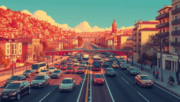 Mobilità, nel 2025 italiani più in movimento ma sostenibilità ferma al 34%