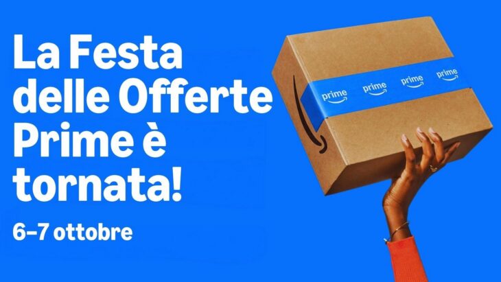 Amazon lancia la Festa delle Offerte Prime con sconti per gli abbonati