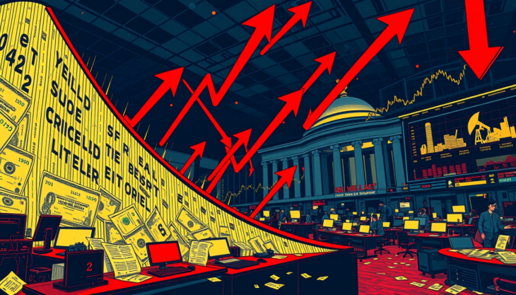 Treasury USA, rendimenti in rialzo e Wall Street chiude in calo