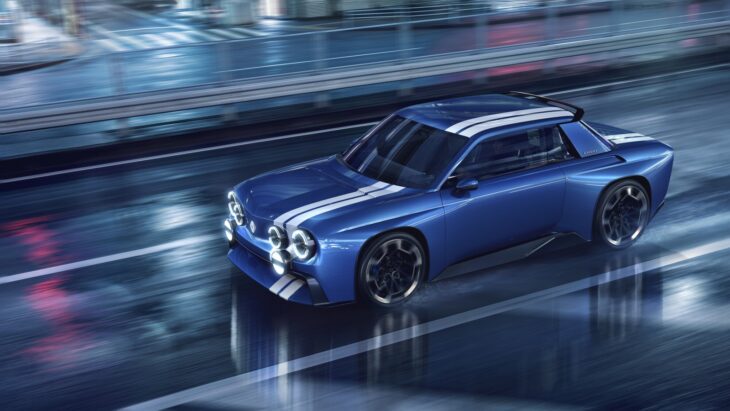 Renault 8 Gordini Concept, coupé elettrica da 270 cv