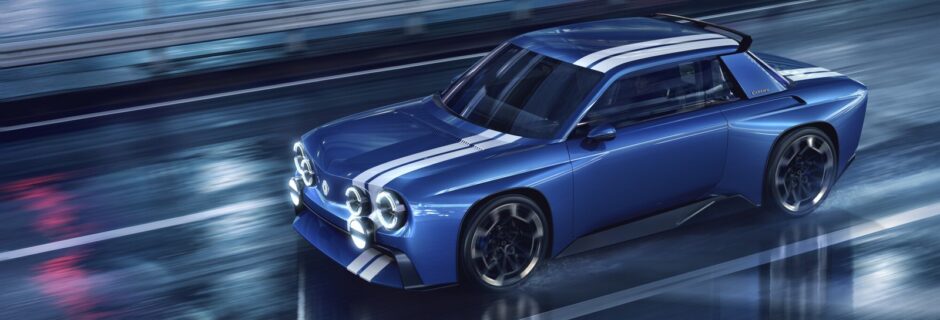 Renault 8 Gordini Concept, coupé elettrica da 270 cv