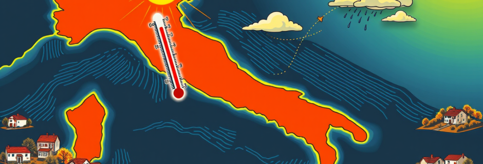 Mario Giuliacci prevede caldo vicino ai 30°C, poi possibili piogge