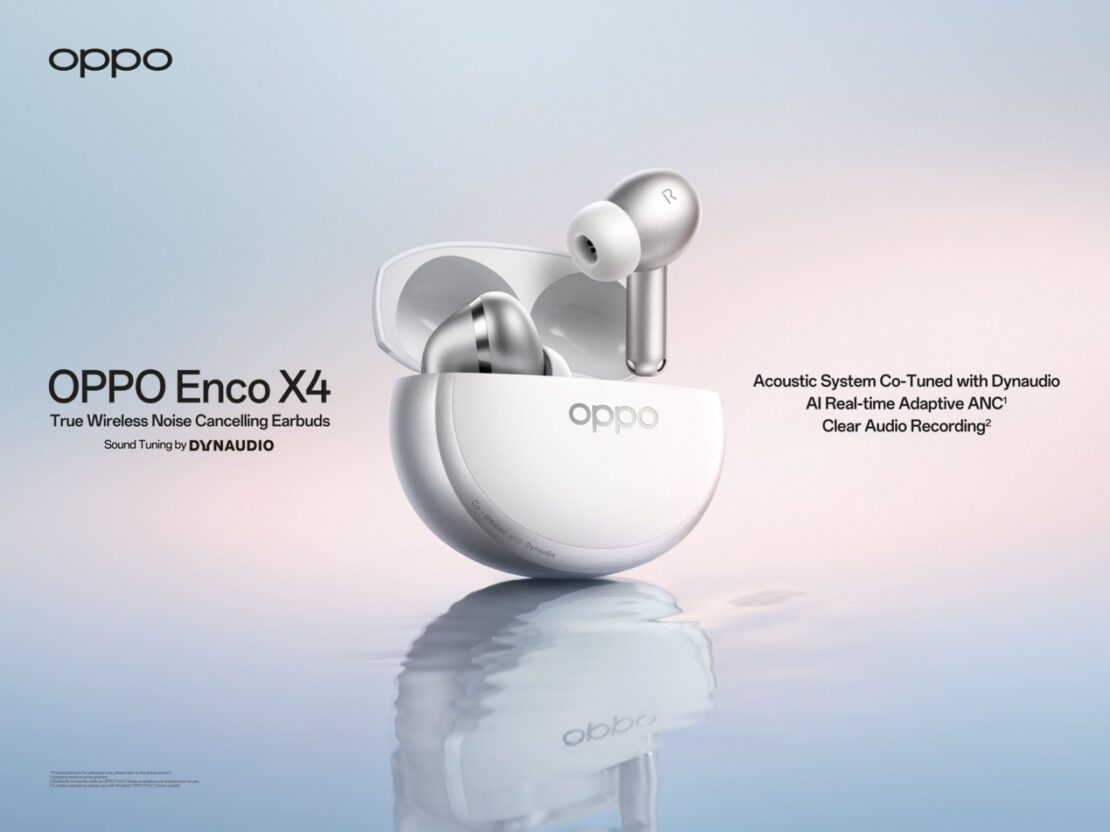 OPPO Enco X4 arrivano in Italia con audio Dynaudio a 219,99 euro