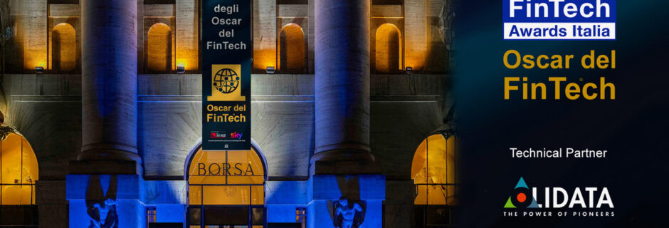FinTech Awards Italia - Oscar del FinTech, 6ª edizione, 8 ottobre 2026: Olidata Technical Partner