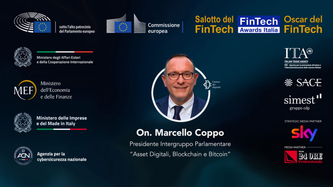 On. Marcello Coppo, relatore del Salotto del FinTech 2026