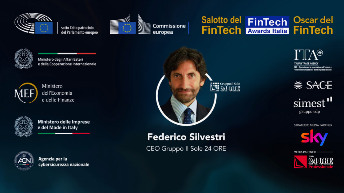 Federico Silvestri, CEO del Gruppo Il Sole 24 ORE, relatore del Salotto del FinTech 2026