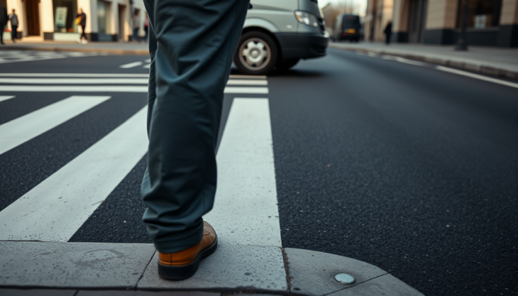 Pedoni, via libera preliminare allo stop prima delle strisce