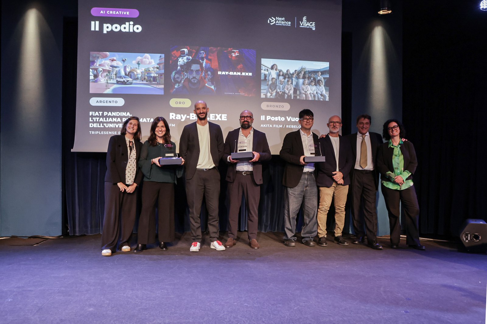 CATEGORIA AI CREATIVE PODIO