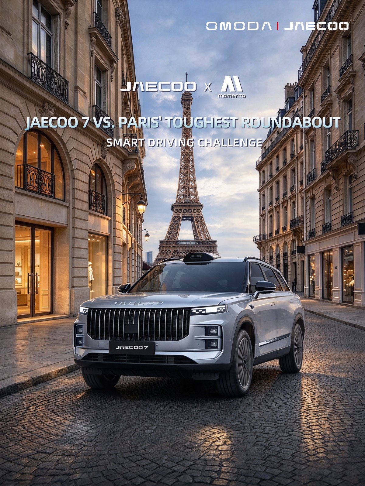 JAECOO 7 X Momenta Paris Driving Challen
