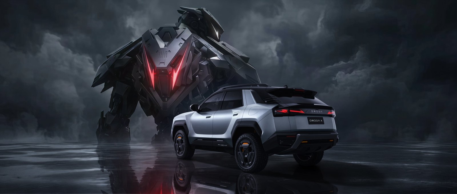 OMODA X 14 Rear Three Quarter View