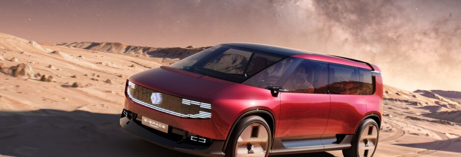 Renault svelerà a Parigi E-Space Concept per i viaggi in famiglia